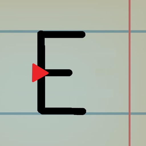 A B C Writing learn how to write lite icon