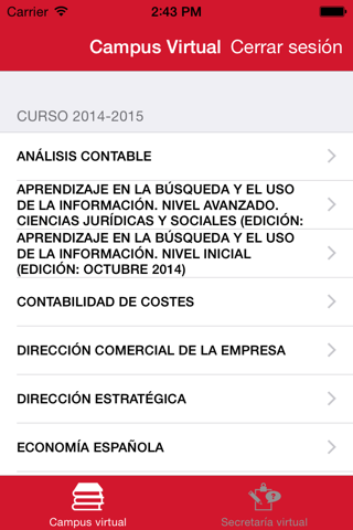 Universitarios CLM screenshot 4