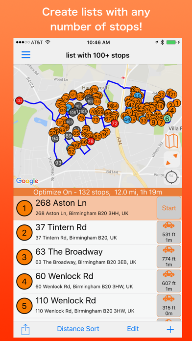 Screenshot #1 pour PlaceMaker Route Planner