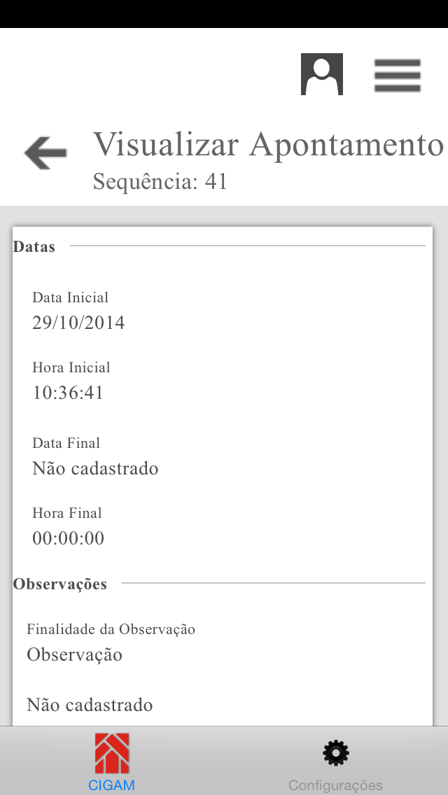 Screenshot #3 pour CIGAM Apontamentos