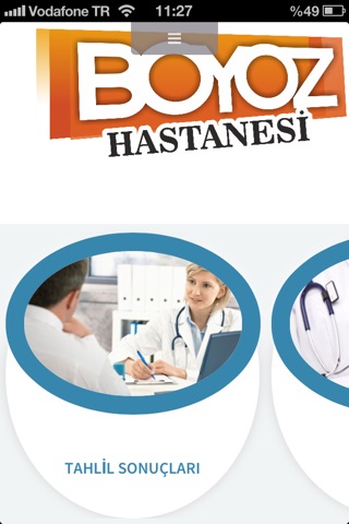 Boyoz Hastanesi - Örnek Hastane / Klinik / Sağlık Kuruluşu / Muayenehane Uygulaması screenshot 2