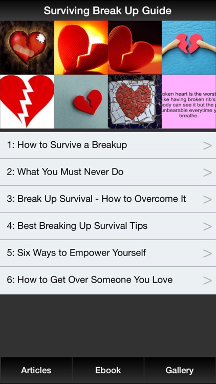Surviving Break Up Guides