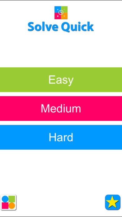 Screenshot #1 pour Solve Quick