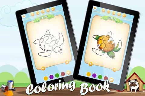 ColoringBook Sea Animals Full screenshot 3