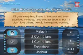 Game screenshot Bible Book Quiz - Christian Bible Game & Study Aid apk