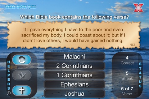 Bible Book Quiz - Christian Bible Game & Study Aidのおすすめ画像2