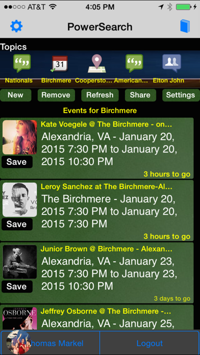 Screenshot #3 pour PowerSearch for Facebook