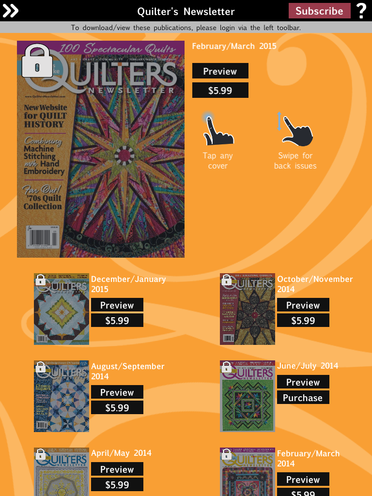 Quilters Newsletter Magazine