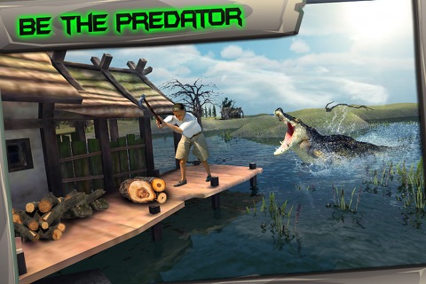 Swamp Crocodile Simulator 3D screenshot 3