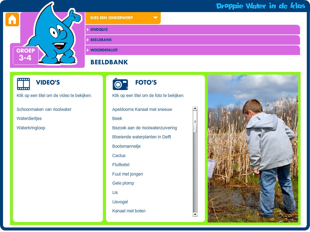 Droppie Water in de klas screenshot 5
