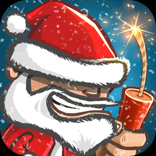 Christmas Bomber Mine Icon