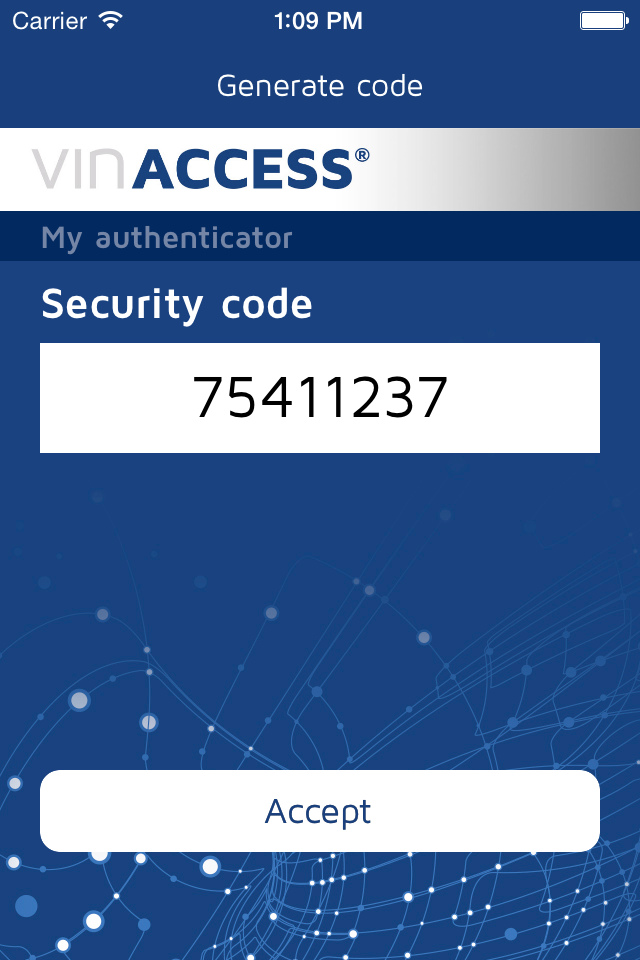 VinToken vinACCESS® OTP