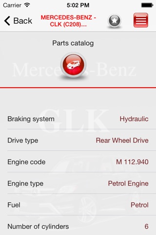 Запчасти Mercedes-Benz GLK screenshot 4