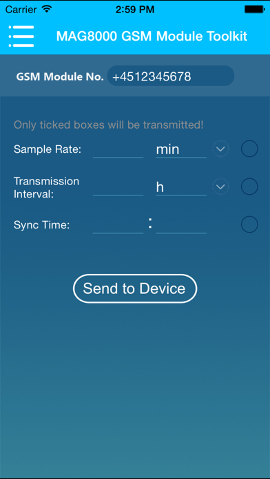 App screenshot