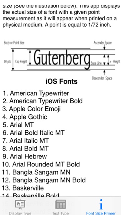 Font Sizes screenshot-4