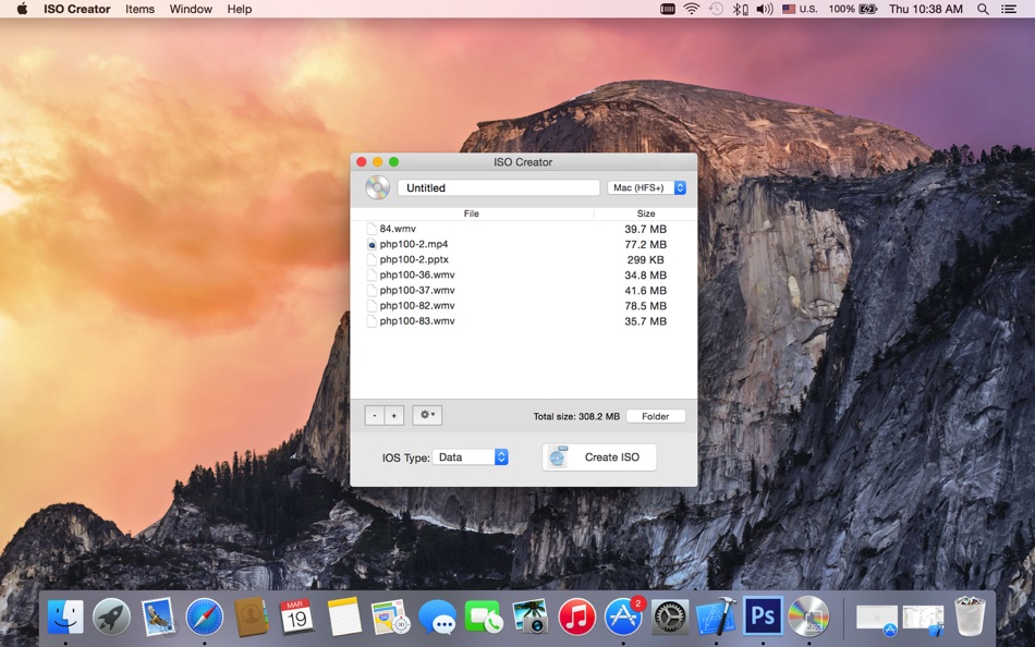 #3. ISO Creator (macOS) 由: 玉兰 雷
