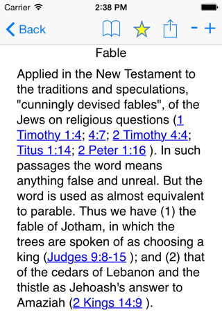 Easton Bible Dictionary with KJV verses screenshot 3