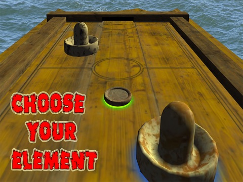 Air Hockey - War of Elements iPad screenshot