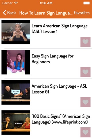 Sign Language Guide screenshot 2