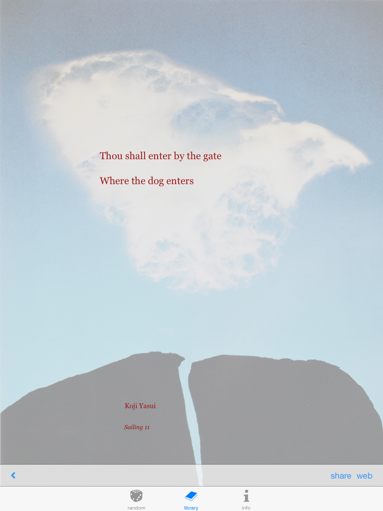 THF Haiku