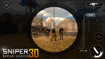 スナイパー戦士3D：砂漠戦のおすすめ画像4