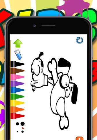 Coloring for Kids 1 - Fun color & paint on drawing game for boys & girls screenshot 2