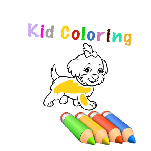 Kid Coloring iOS App
