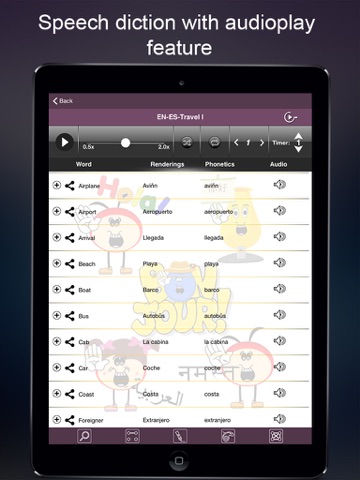Screenshot #5 pour Language Learning FREE (Spanish, French, Mandarin, Hindi, Arabic) with Pronunciation and Phonetics