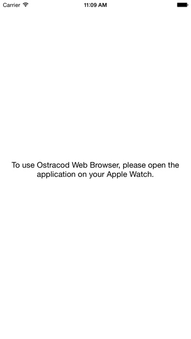 Ostracod Web Browser screenshot1