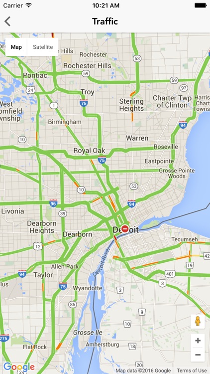 DTW wx: Detroit Weather Forecast, Traffic & Radar screenshot-3