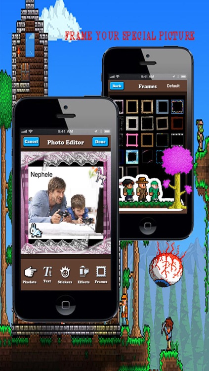 Cartoonize Yourself with Photo Editor for Terraria Pro