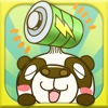 Rollin Panda -collectting a cute sticker-