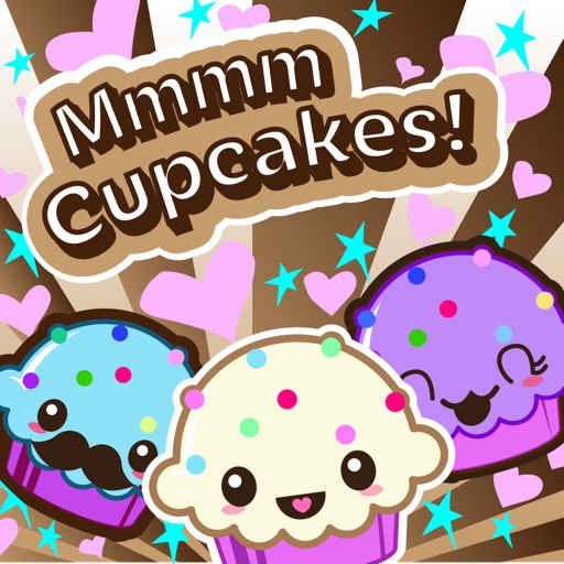 Mmmm Cupcakes! a Deliciously Cute Game of Color Conecting iOS App