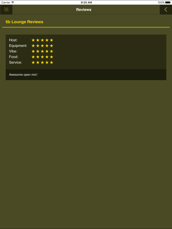 Screenshot #6 pour Open Mic Finder