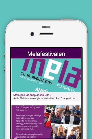 Melafestivalen screenshot 4