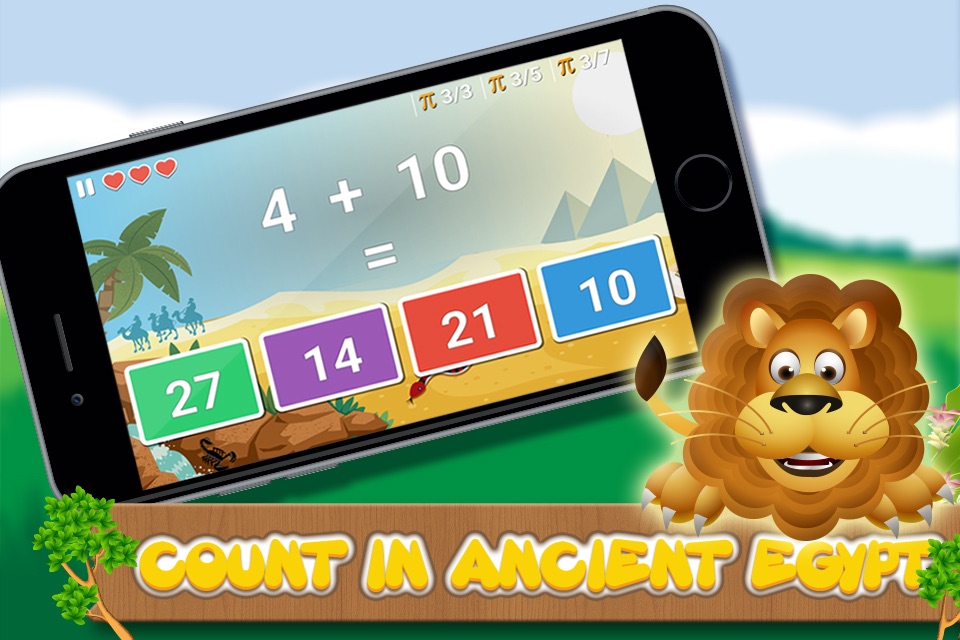 Math learning game for preschool kids : Educational game to learn addition, subtraction, division and multiplication in HD and FREE screenshot 4