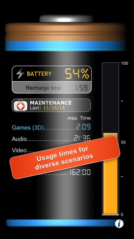 iBattery Pro - Battery status and maintenanceのおすすめ画像2