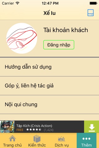 Xế iu screenshot 2