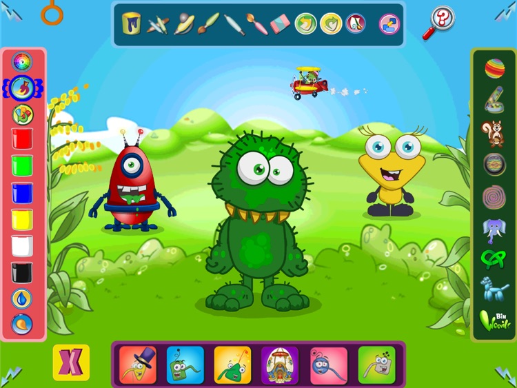 Bin Weevils Arty Arcade screenshot-0