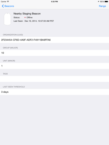 Screenshot #6 pour RadBeacon Director