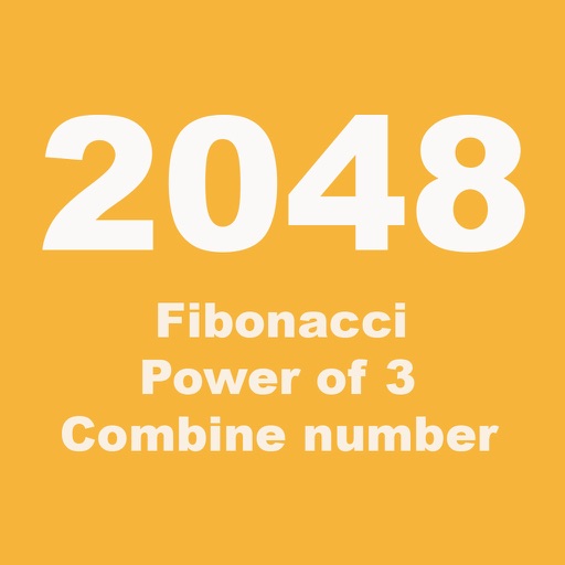 2048 - Combine Numbers - Power of 3 - Fibonacci and More! icon