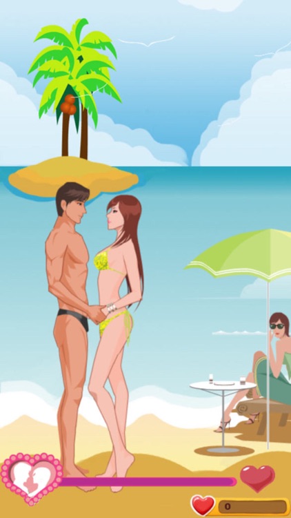 Beach Kiss Fun Game