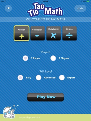 Screenshot #4 for Tic Tac Math Trilogy