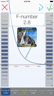 Hyperfocal - depth of field calculator with blur simulation and circle of confusion estimation iphone bilder 0