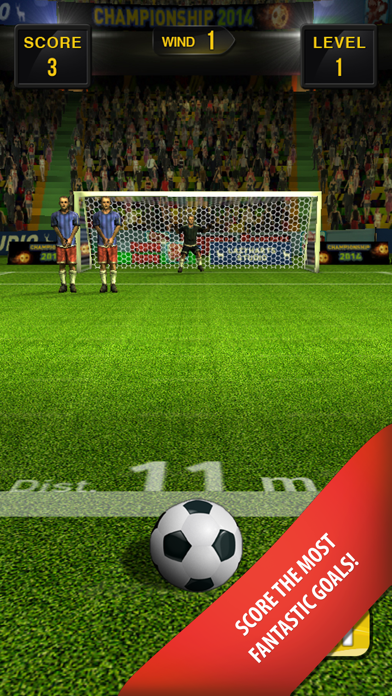 Screenshot #1 pour Free Kick - Coupe d'Asie 2015