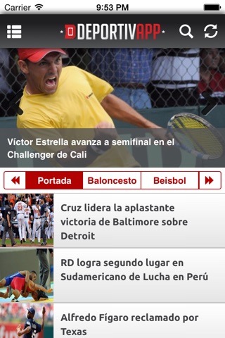 DeportivApp screenshot 3