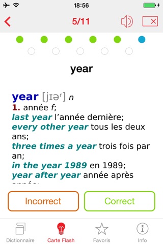 French - English Berlitz Standard Talking Dictionary screenshot 3