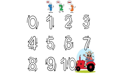 1-10 の数を記述する: 子供のための教育ゲームのおすすめ画像4