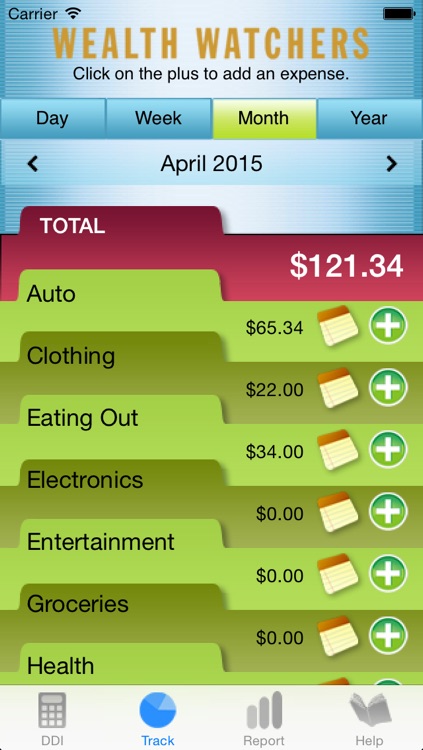 Wealth Watchers Budget Tracker