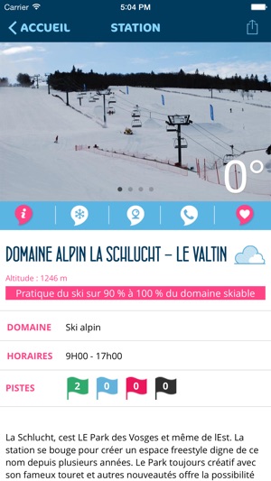 Vosges Neige - Bulletin d’enneigement et météo des stations (圖2)-速報App